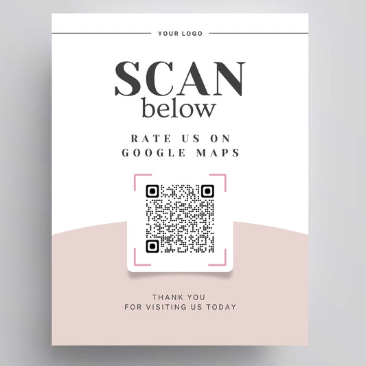 Custom QR Code WITH Display Stand